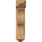 Ekena Millwork Funston Arts and Crafts Smooth Bracket w/ Offset Brace, Western Red Cedar, 7 1/2"W x 22"D x 34"H BKT0806X22X34FST03SWR - alternate 3